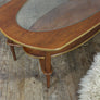 Teak Mid Century Oval Coffee Table