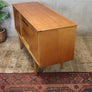Mid Century Small Teak Sideboard / Media Cabinet - 2708e