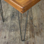 Reclaimed School Desk / Table with Hairpin Legs