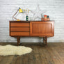 Vintage Compact Teak Sideboard/Media Cabinet