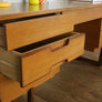 Vintage Teak Uniflex Desk Dressing Table
