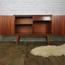 Mid Century Beech & Walnut Vanson Sideboard