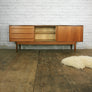 Vintage White & Newton Teak Sideboard / Media Cabinet