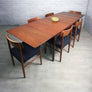 Younger Mid Century Extending Draw Leaf Dining Table