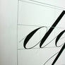 Vintage 'dg' Typographic Plate No.45