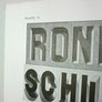 Vintage 'RONDAS' Typographic Plate No.11