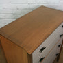 Vintage Lebus Teak Chest of Drawers Tallboy