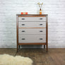 Vintage Lebus Teak Chest of Drawers Tallboy