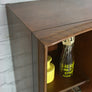 Vintage 1950s Deilcraft Walnut Bookcase