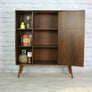 Vintage 1950s Deilcraft Walnut Bookcase