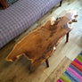 Mid Century Walnut Live Edge Coffee Table