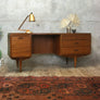 Mid Century White & Newton Dressing Table / Desk - 2101d
