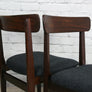 Set of Six 1960s Younger Afromosia Dining Chairs