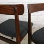 Set of Six 1960s Younger Afromosia Dining Chairs