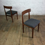 Six 1960s Younger Afromosia Dining Chairs