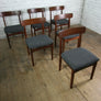 Six 1960s Younger Afromosia Dining Chairs