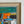 The Abstract Fish - Mid Century Modern Oil on Board