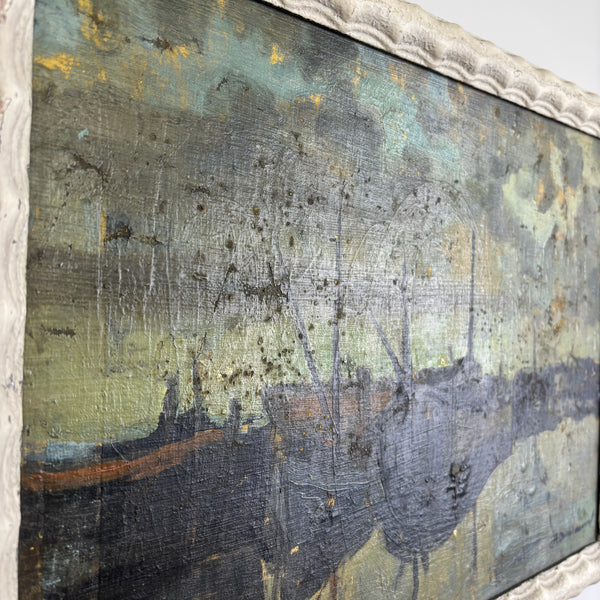 Moody Harbour - Mid Century Modern Landscape