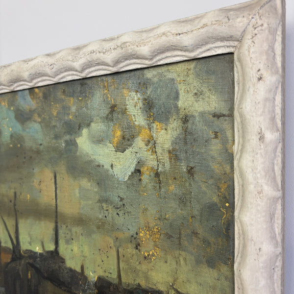 Moody Harbour - Mid Century Modern Landscape