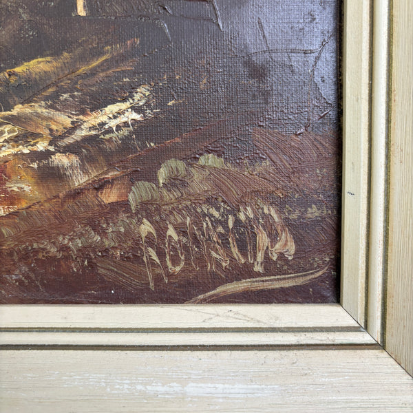 Amongst the Mountains – Mid century landscape painting