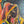 The Procession - Vintage Colourful Expressionist Painting