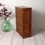Vintage Oak Apothecary Haberdashery Drawers.