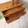 Vintage Oak Apothecary Haberdashery Drawers.