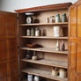 Antique Oak School Storage Cupboard Kitchen Larder 2908g