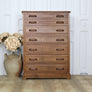antique_english_oak_victorian_printers_map_drawers