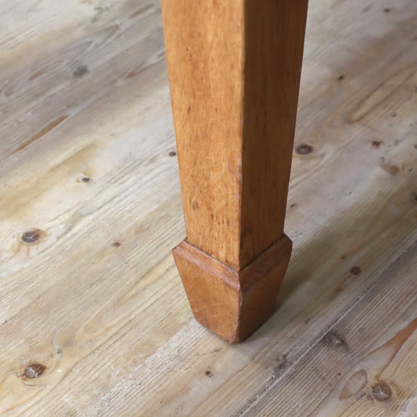 antique_oak_arts_&_crafts_dining_table_vintage_library_solid