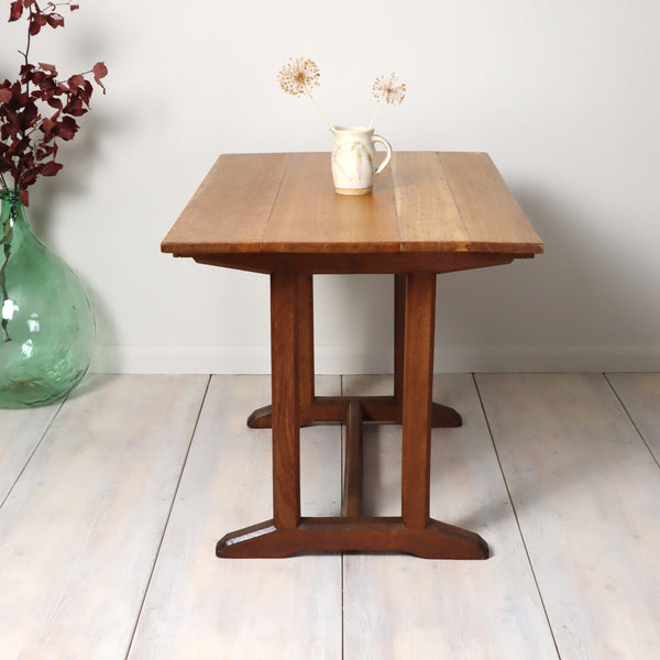 antique_oak_arts_crafts_dining_table
