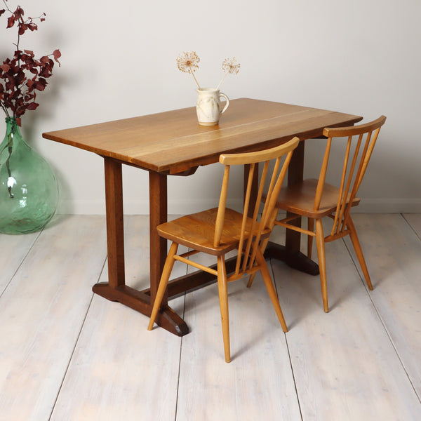 antique_oak_arts_crafts_dining_table