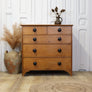 antique_pine_rustic_vintage_chest_of_drawers