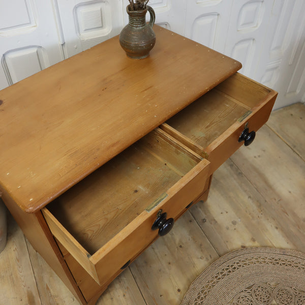 antique_pine_rustic_vintage_chest_of_drawers