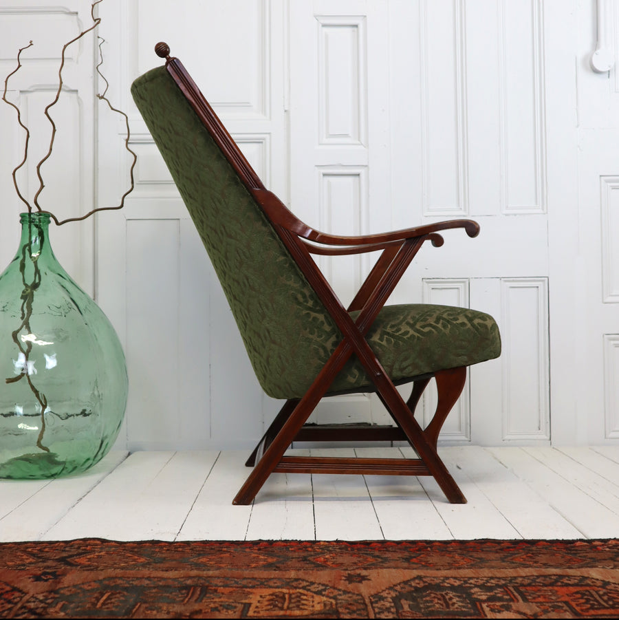 antique_vintage_walnut_steamer_armchair