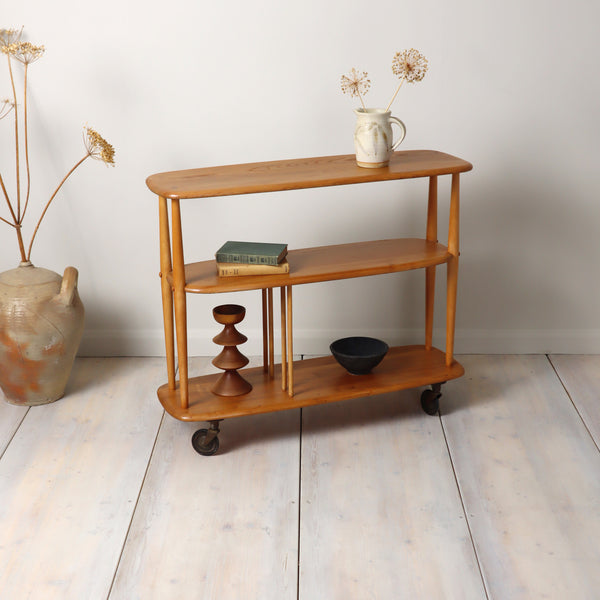 mid_century_ercol_bookshelves_mini_giraffe_trolley