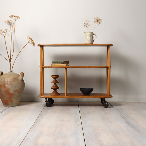 mid_century_ercol_bookshelves_mini_giraffe_trolley
