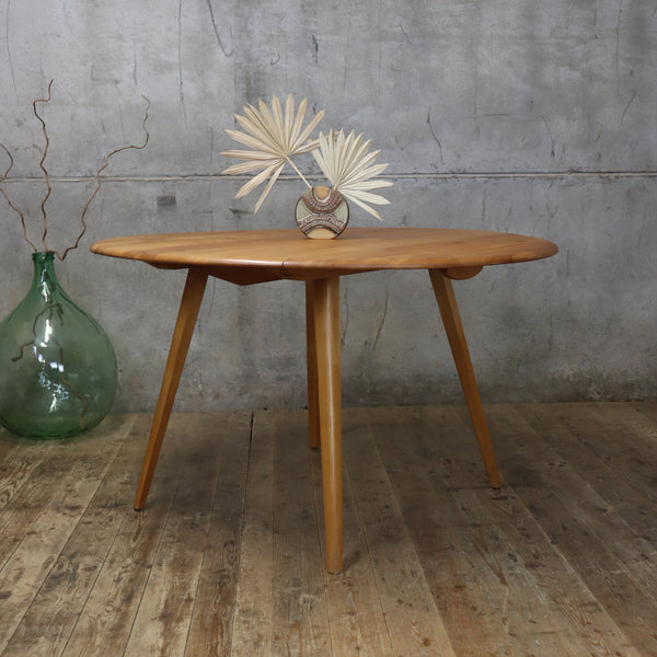 Mid Century Ercol 'Model 383' Drop Leaf Dining Table - 1611e