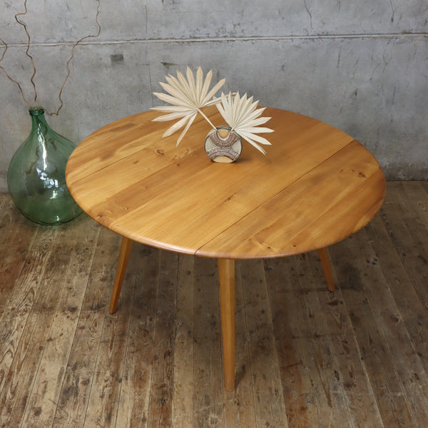 Mid Century Ercol 'Model 383' Drop Leaf Dining Table - 1611e