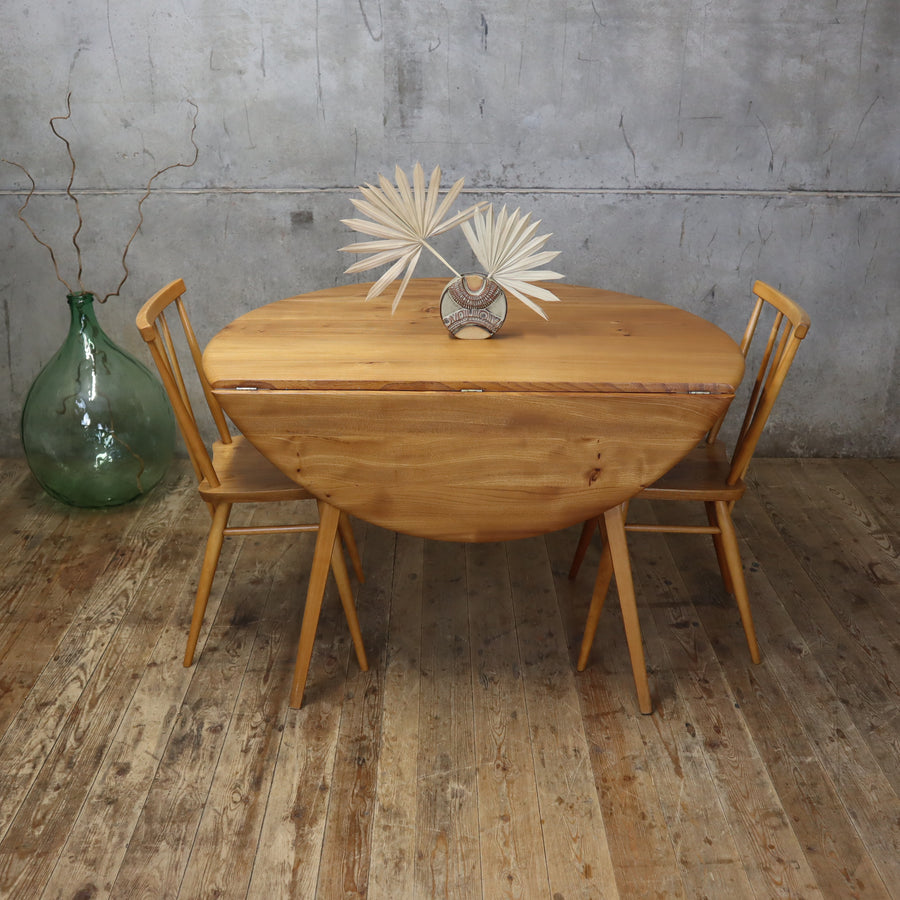Mid Century Ercol 'Model 383' Drop Leaf Dining Table - 1611e