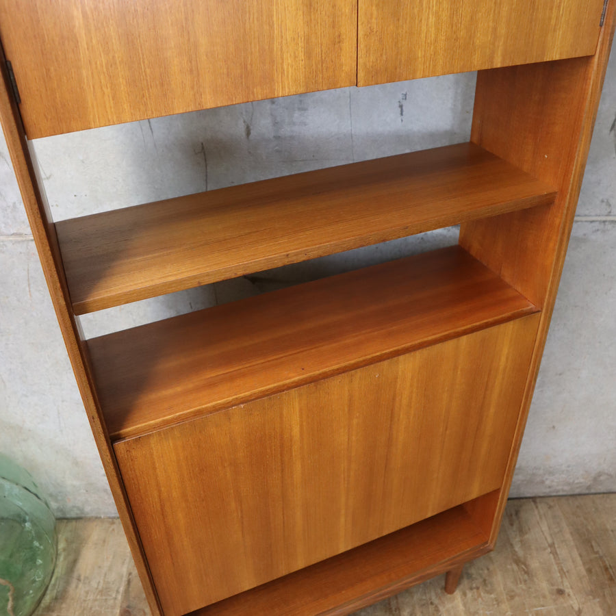 Vintage G-Plan 'Form 5' Bookcase / Drinks Cabinet - 0505a (One of a Pair)