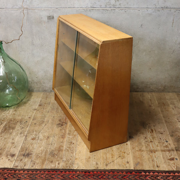 Vintage G Plan Mid Century Oak Brandon Display Cabinet 1 – 1611b