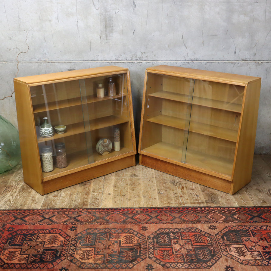 mid_century_g_plan_oak_brandon_display_cabinets