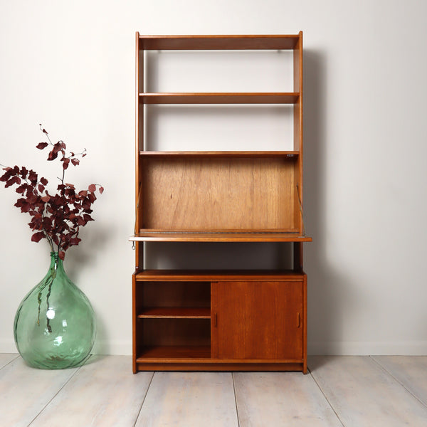 mid_century_teak_bureau_bookcase_herebert_gibbs_vintage
