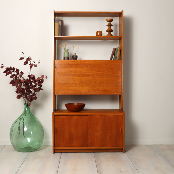 mid_century_teak_bureau_bookcase_herebert_gibbs_vintage