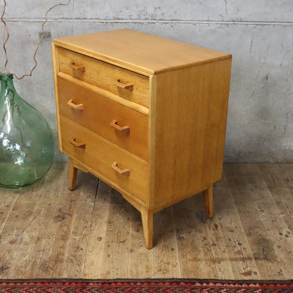 Pair of Mid Century Oak G Plan Brandon Chest of Drawers - 1611h