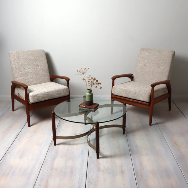 Vintage Greaves & Thomas Boucle Armchair 2703f