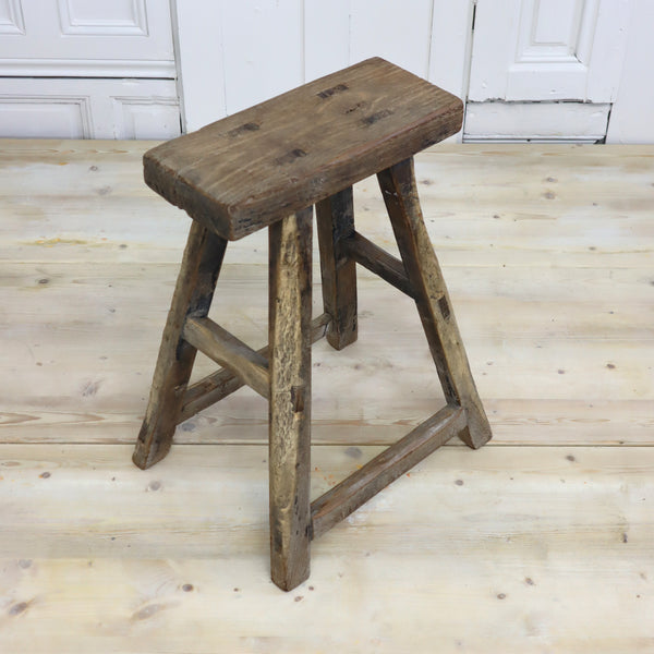 rustic_antique_wooden_elm_stool.