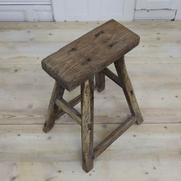 rustic_antique_wooden_elm_stool.