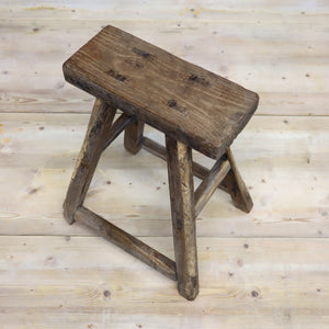 rustic_antique_wooden_elm_stool.